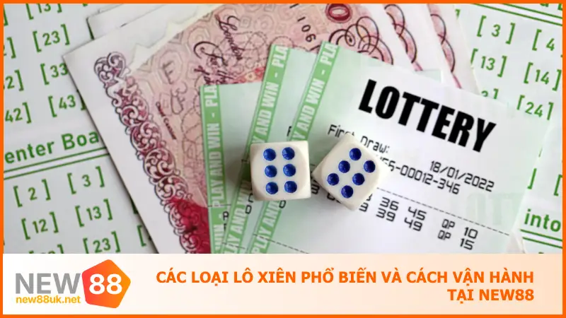 Các loại lô xiên phổ biến và cách vận hành tại new88