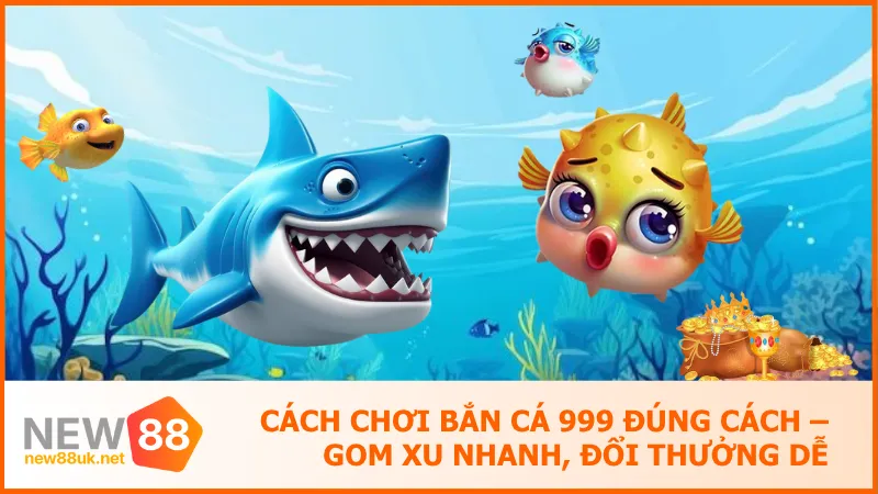 Cách Chơi Bắn Cá 999 Đúng Cách – Gom Xu Nhanh, Đổi Thưởng Dễ