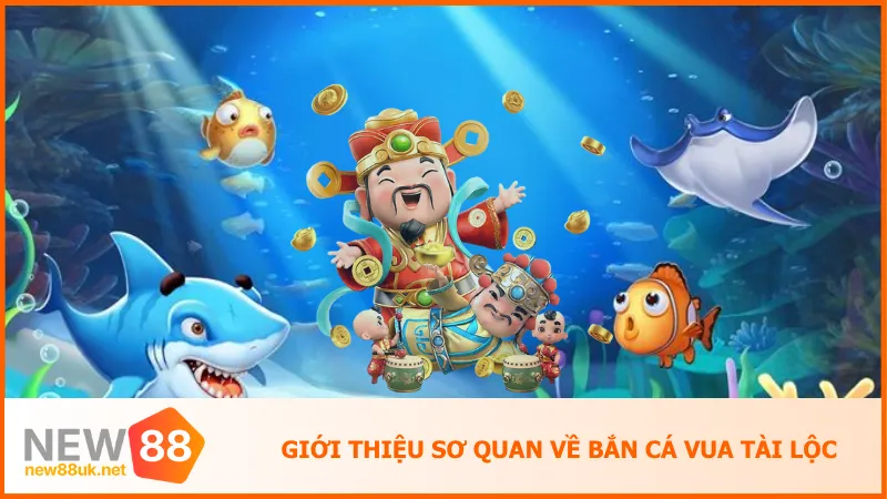 Tải Bắn Cá Vua Tài Lộc Miễn Phí – Săn Cá Gom Thưởng Nhanh 2 Bắn cá Vua Tài Lộc nổi bật với đồ họa 3D rực rỡ và hệ thống Boss tài lộc hấp dẫn