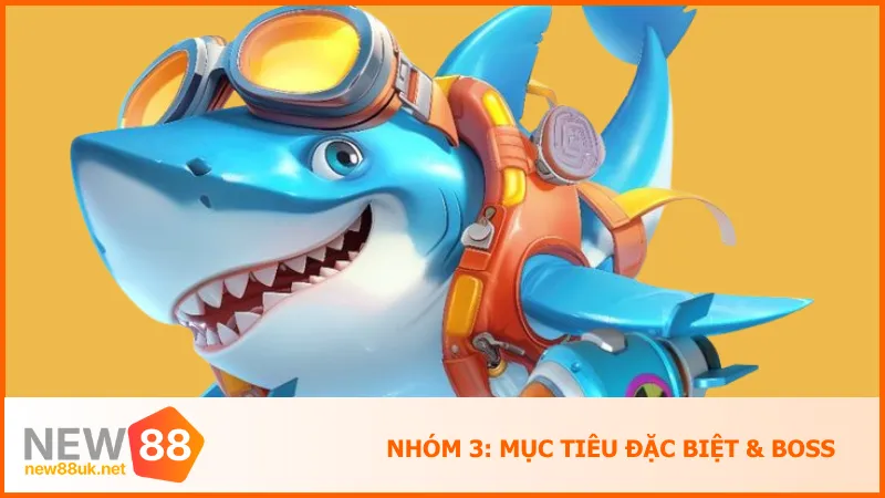 Đổi Đời Từ Bắn Cá Ăn Xu Chỉ Với Những Mẹo Đơn Giản 3 Boss và mục tiêu đặc biệt là cơ hội săn thưởng lớn