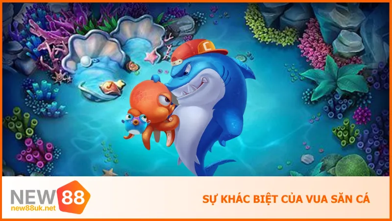 Vua Săn Cá – Đấu Trường Bắn Cá Gay Cấn Dành Cho Cao Thủ 2 Vua Săn Cá nổi bật với vũ khí đặc biệt bàn chơi theo chủ đề và hệ thống nhiệm vụ hấp dẫn